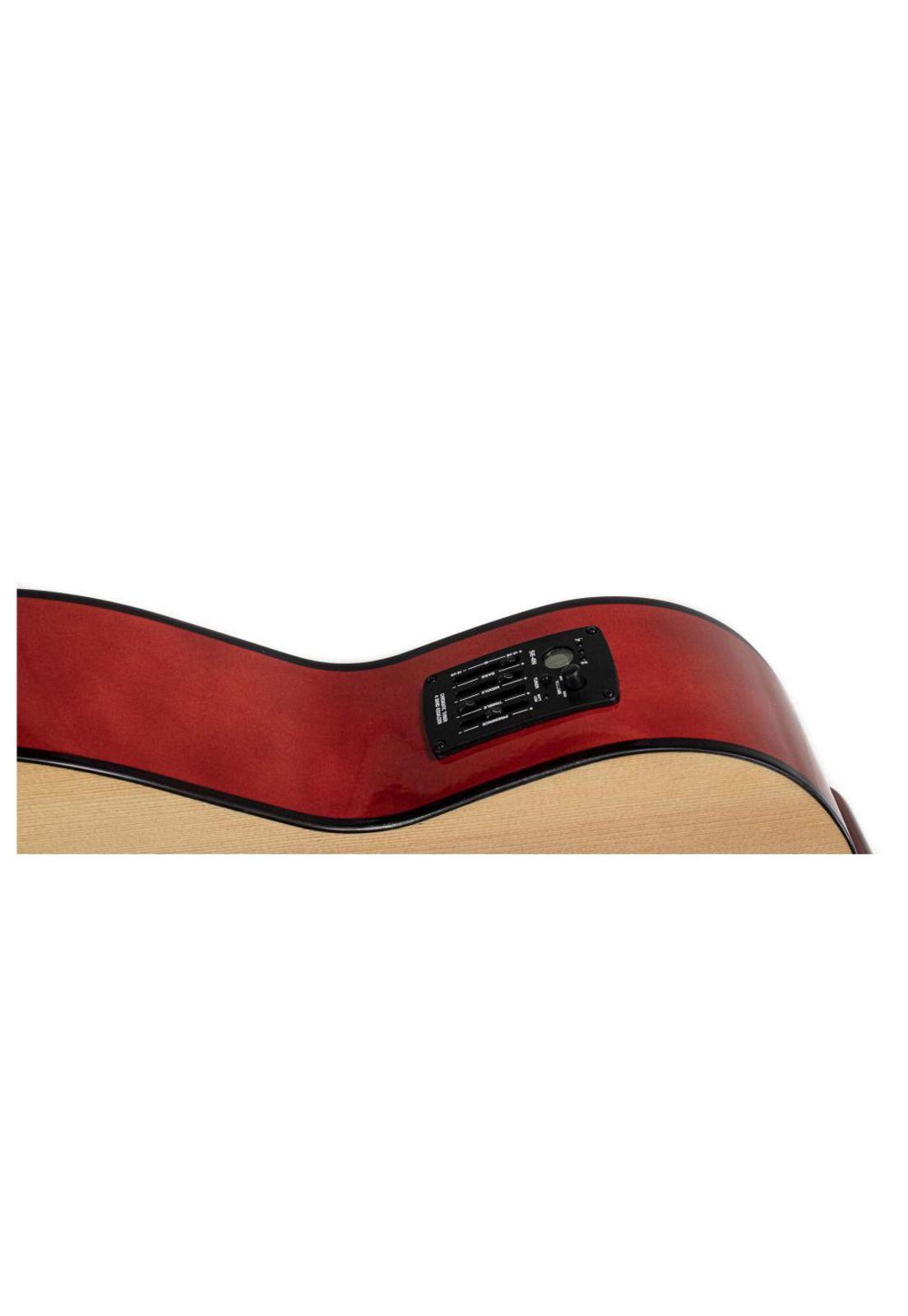 Pack de guitarra eléctroacústica Freeman FRCG44EQ - Natural-2