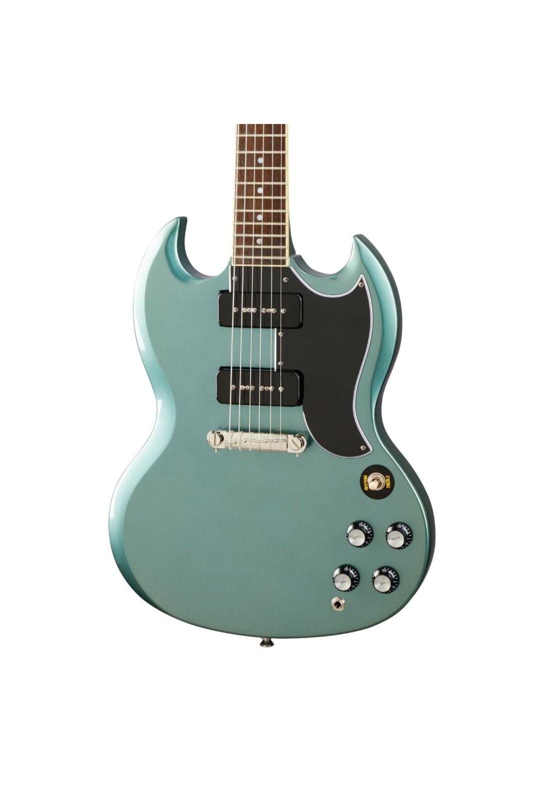 Guitarra eléctrica Epiphone SG Special P-90 - Faded Pelham Blue-1