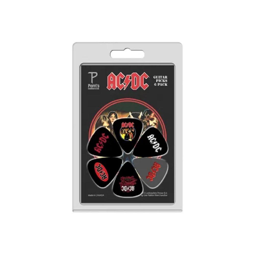 LP-ACDC1 PACK UÑETAS 6 AC-DC PERRI'S LEATHERS-0