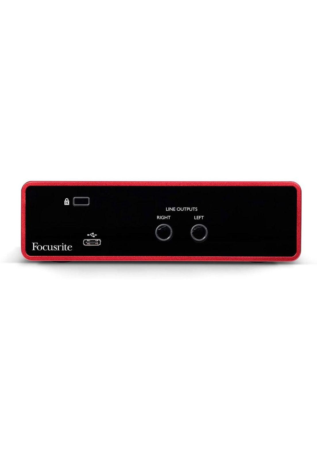 SCARLETT SOLO (3ER GENERACIÓN) RD PACK HOMESTUDIO FOCUSRITE-1