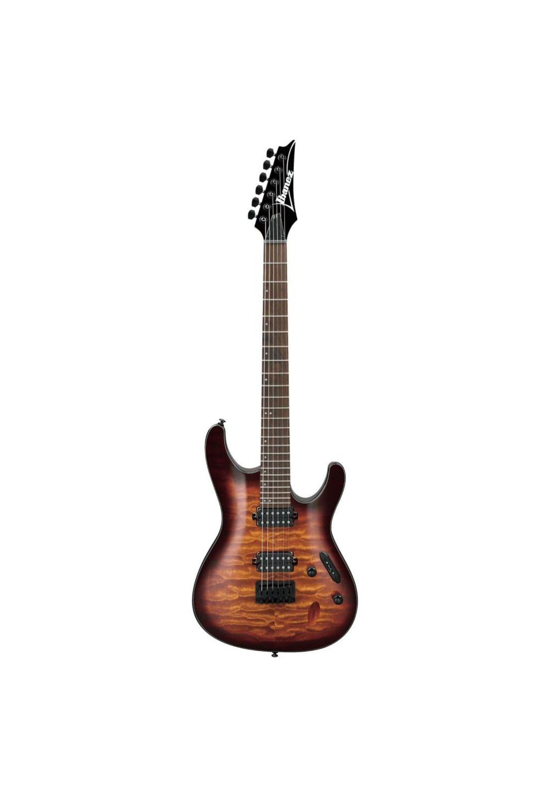 Guitarra eléctrica Ibanez S standard S621QM - Dragon Eye Burst-0