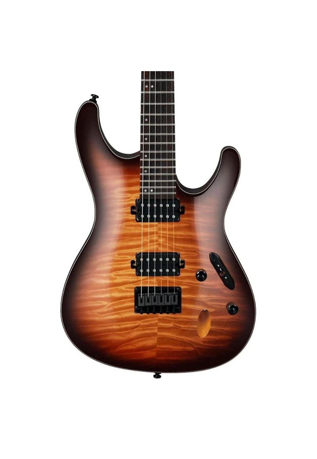 Guitarra eléctrica Ibanez S standard S621QM - Dragon Eye Burst-2