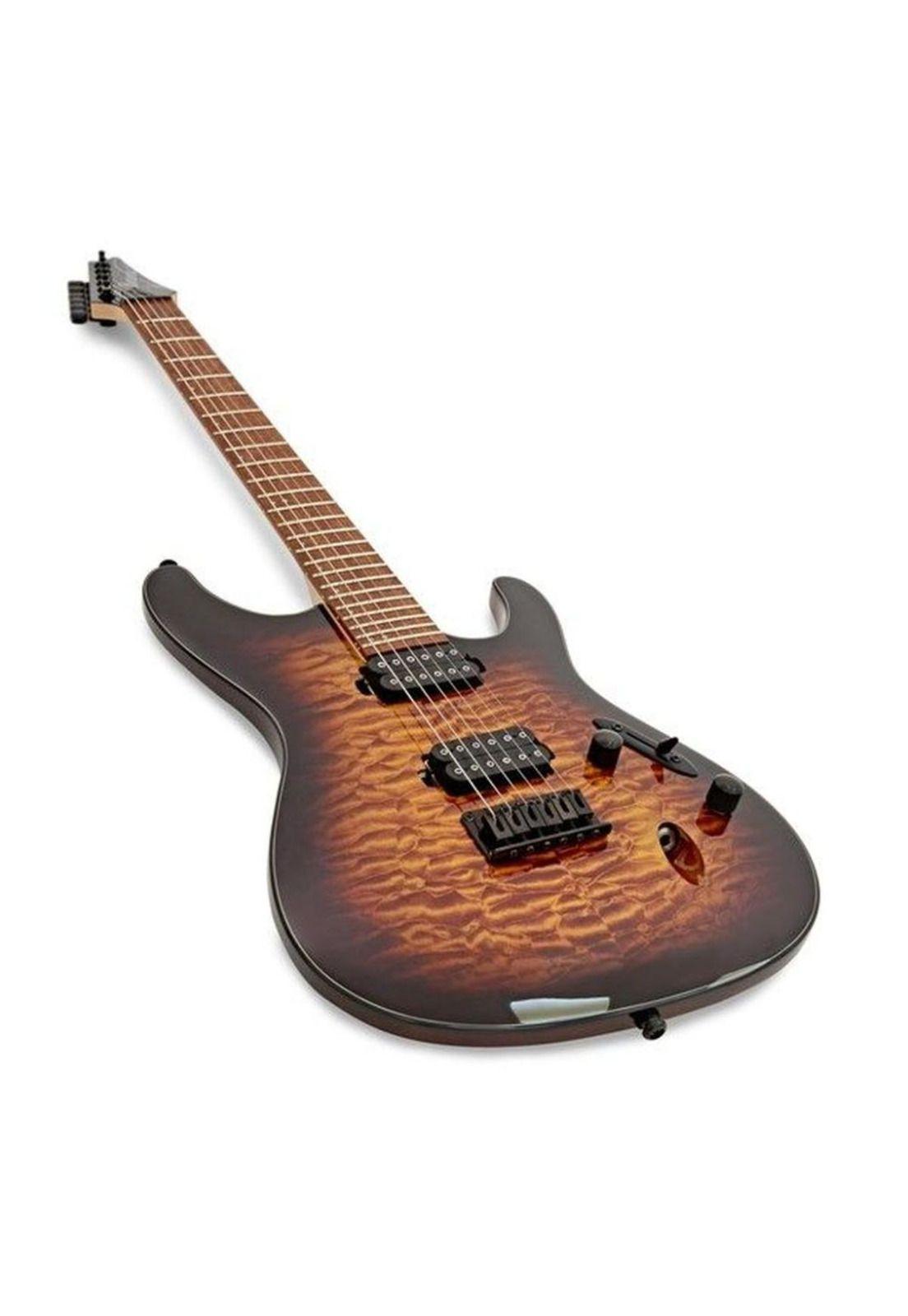 Guitarra eléctrica Ibanez S standard S621QM - Dragon Eye Burst-6