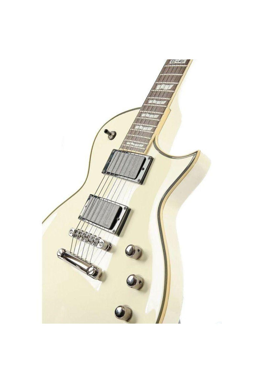 Guitarra eléctrica LTD EC401 - Olympic White-2