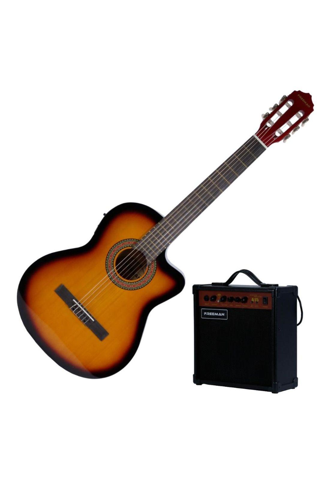 FR-CG44CEQ SB PACK GUITARRA E/A FREEMAN-0