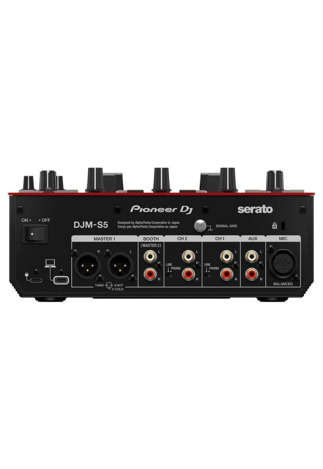 MIXER DJ 2 CH DJM-S5 PIONEER DJ-4