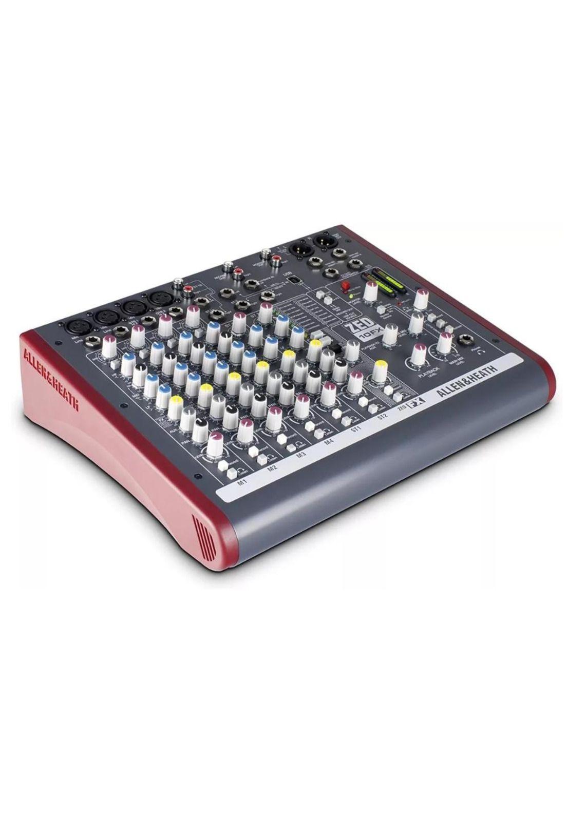 Mixer Allen & Heath ZED10FX USB - con efectos-0