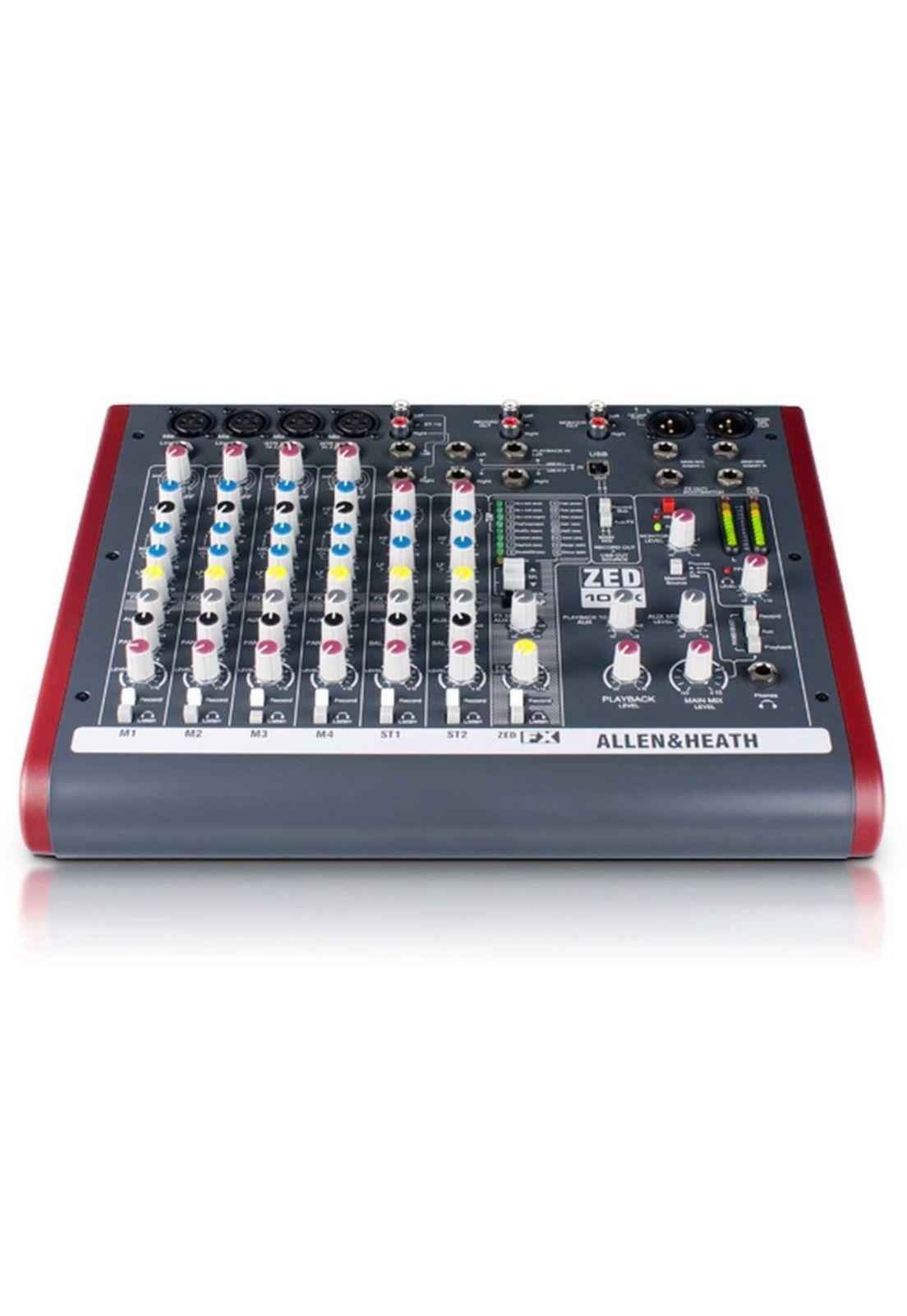 Mixer Allen & Heath ZED10FX USB - con efectos-1