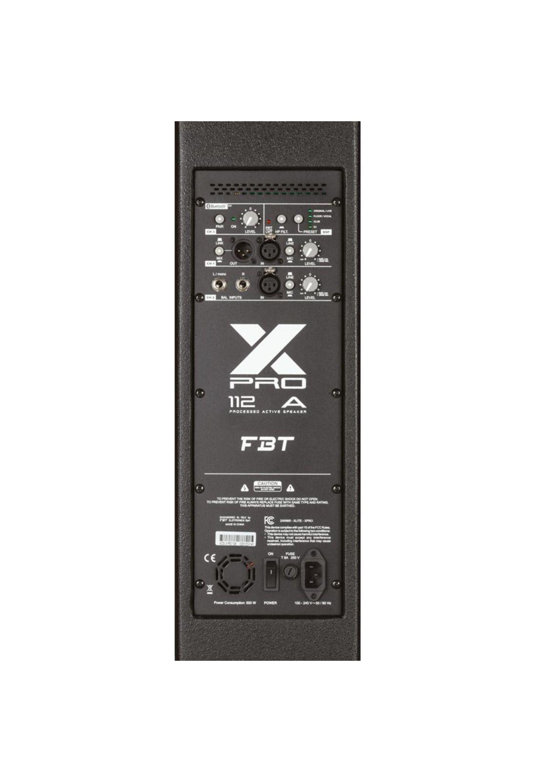 Parlante activo FBT X-PRO 112A de 12 pulgadas-2