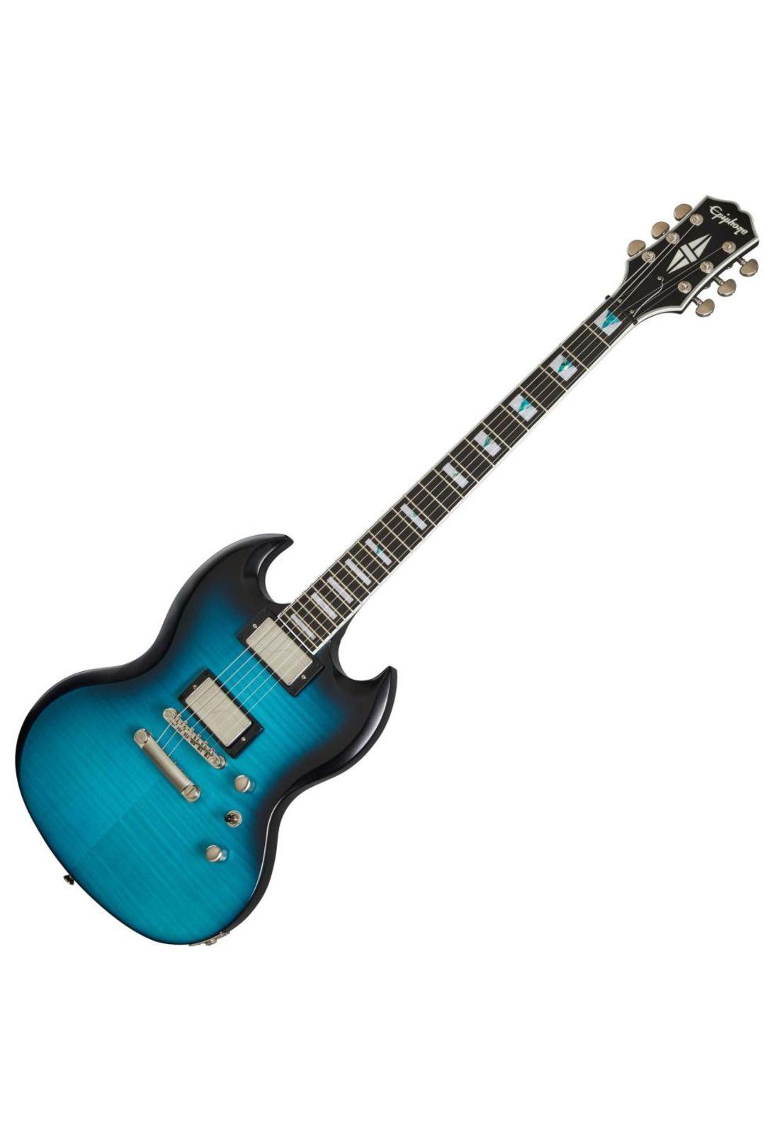 Guitarra eléctrica Epiphone SG Prophecy - Blue Tiger-0
