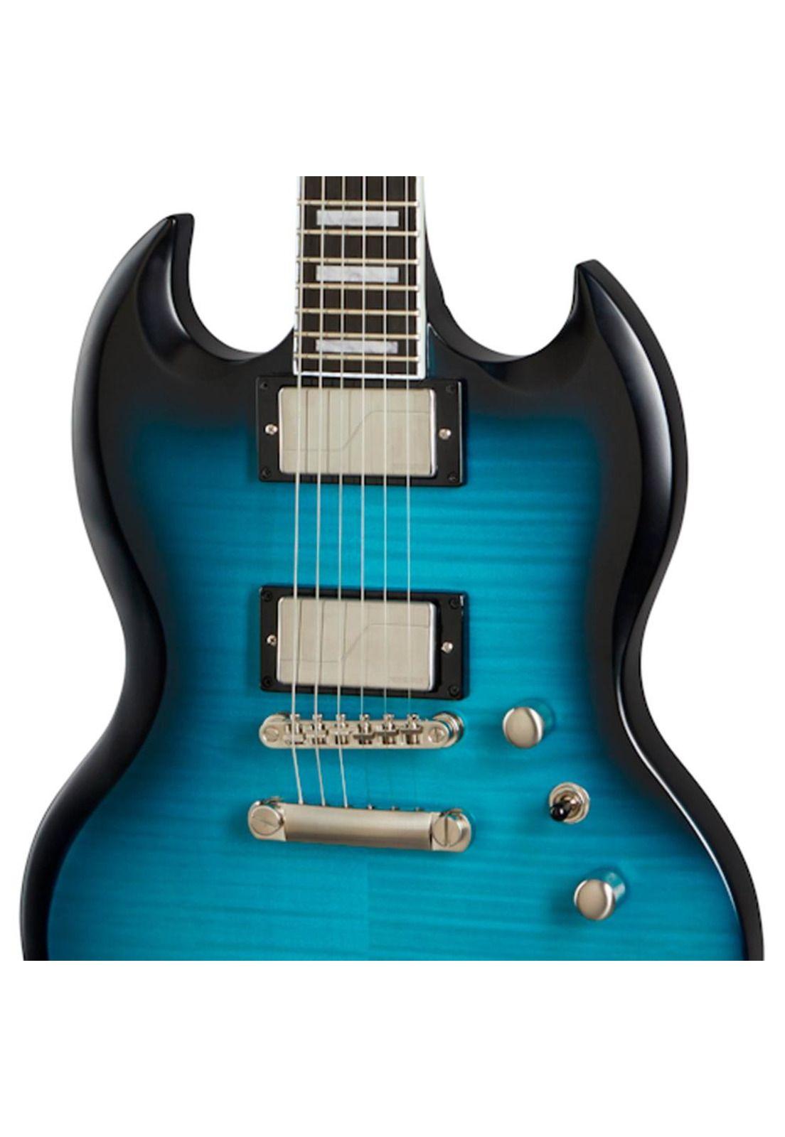 Guitarra eléctrica Epiphone SG Prophecy - Blue Tiger-1