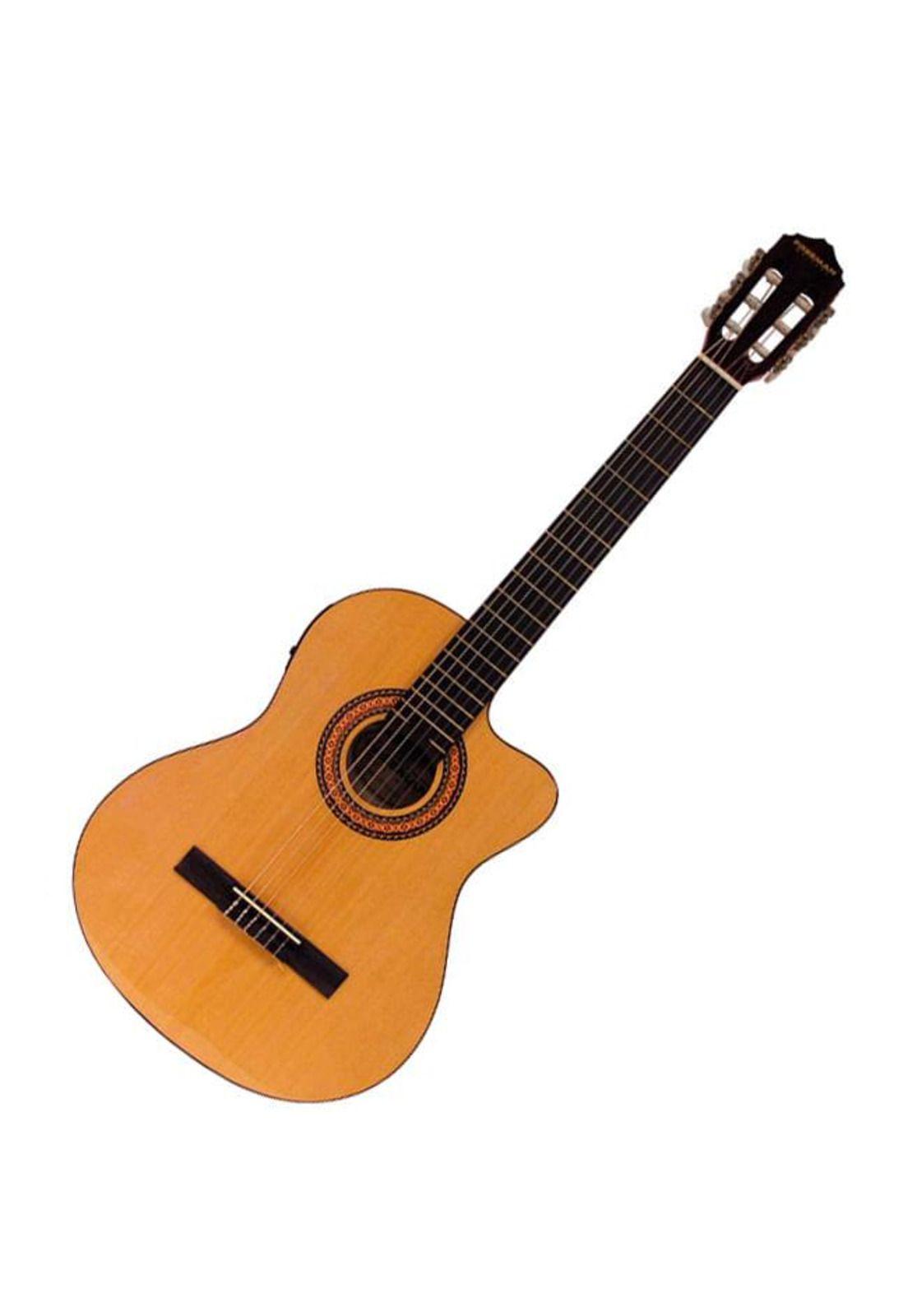 Guitarra electroacústica Freeman FRCG44CEQ - Natural-0
