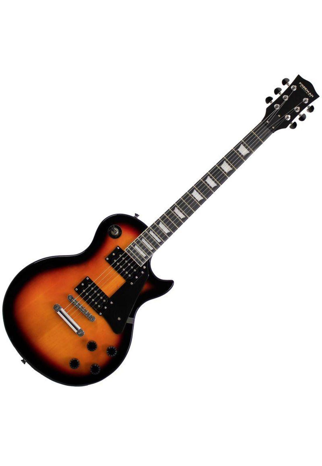 Guitarra eléctrica Freeman LP SLP-100 Sunburst-0