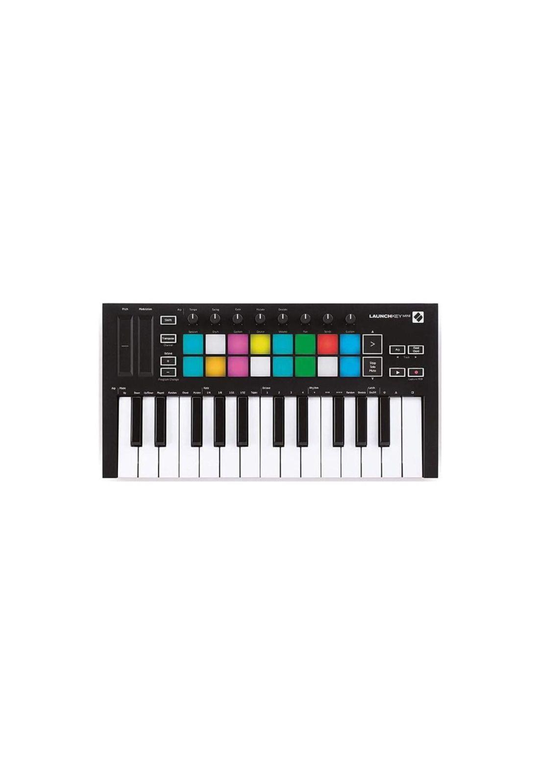 Controlador MIDI Novation Launchkey Mini MK3-0