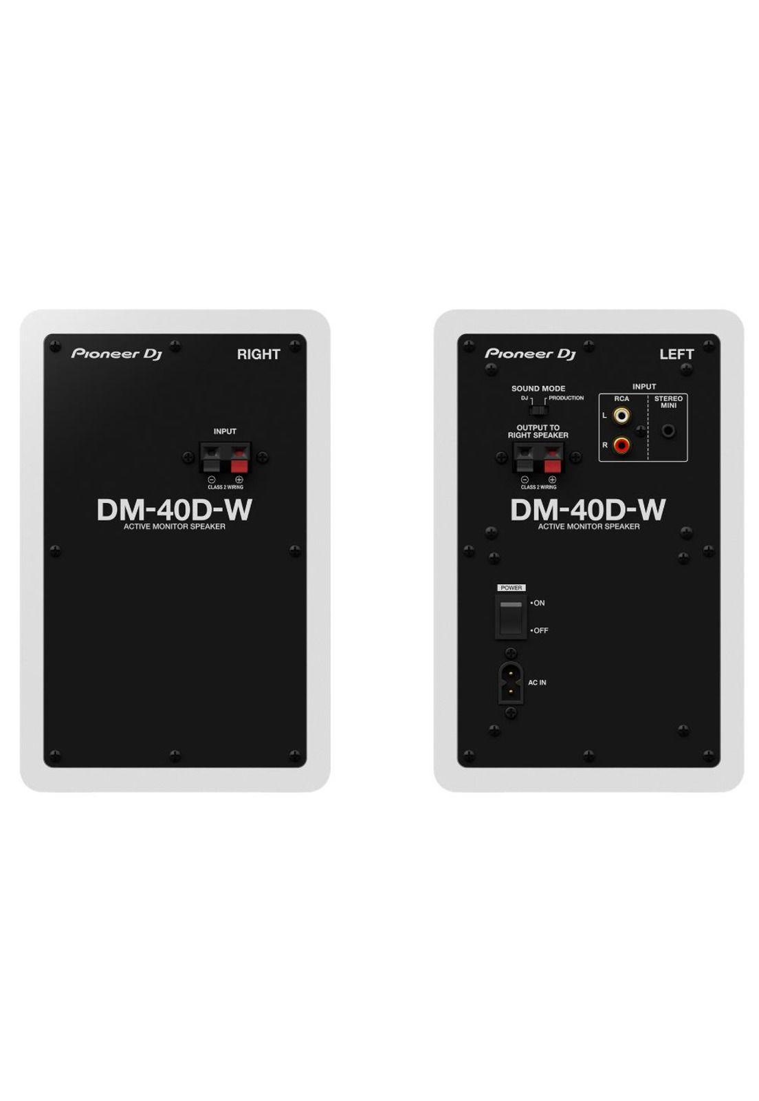 DM-40D-BT-W MONITOR ESTUDIO ACTIVO PIONEER DJ-2