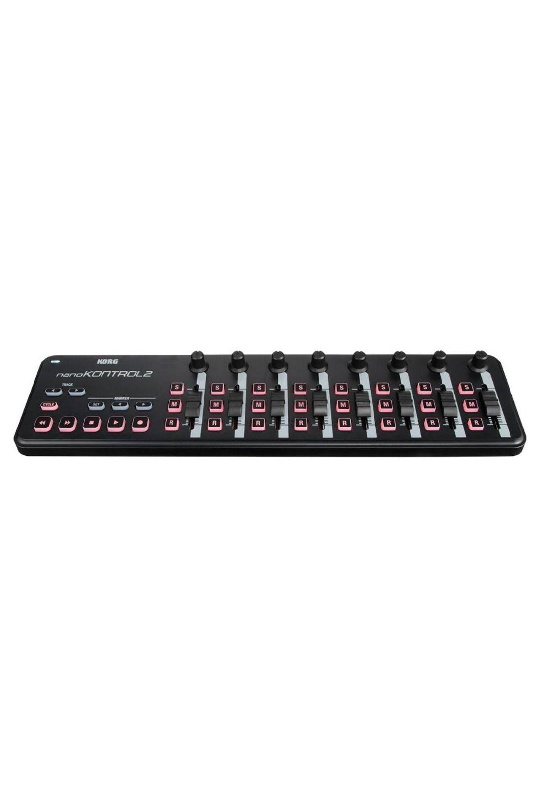 Controlador MIDI Korg NANOKONTROL2 color negro-1
