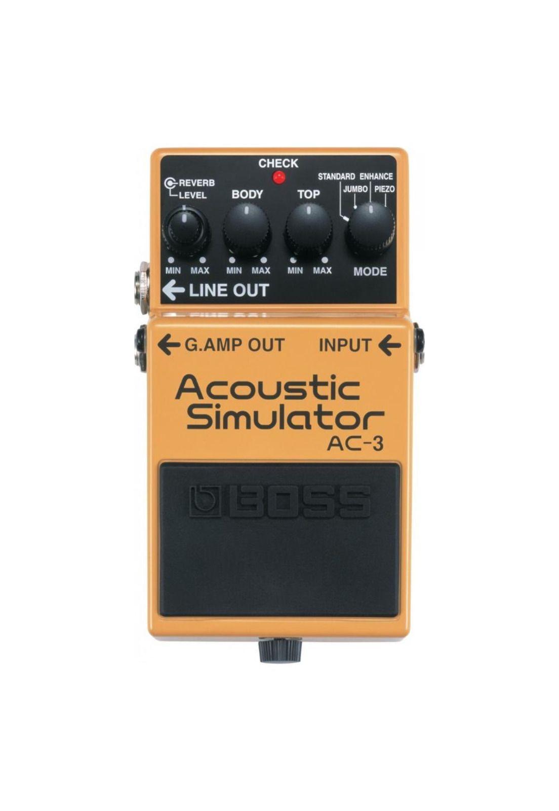 AC3 PEDAL EFECTO SIMULADOR GUITARRA ACUSTICA-0
