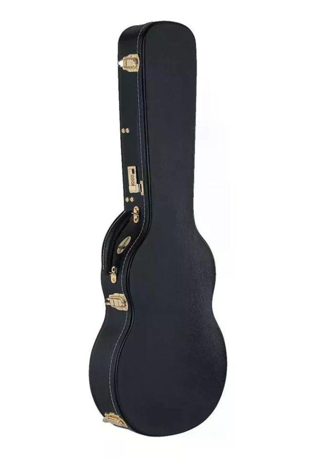 CASE P/GUITARRA HOLLOW CURVO COLOR BK ROCKCASE-1
