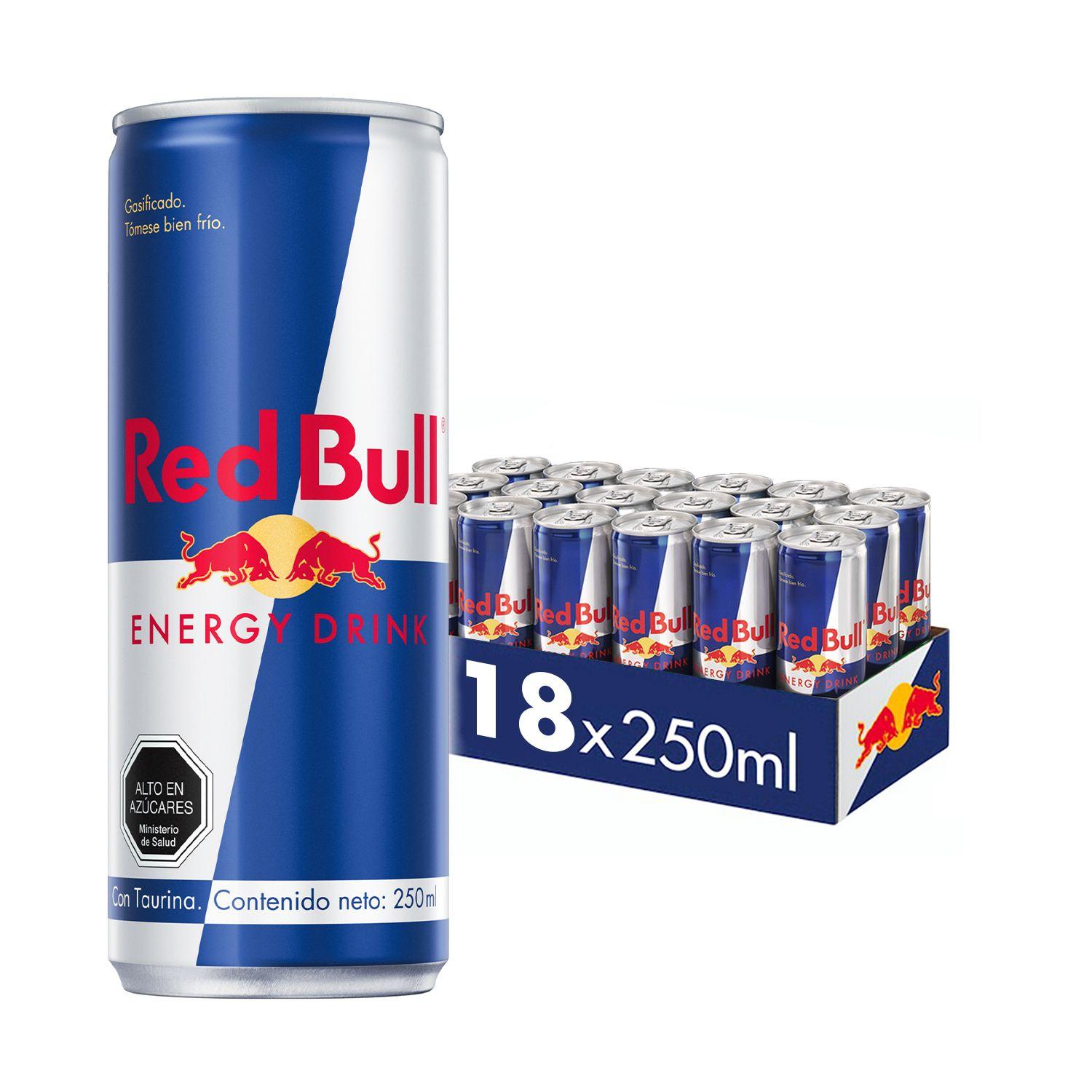 Red Bull Bebida Energética Pack 18 Latas 250Ml-0