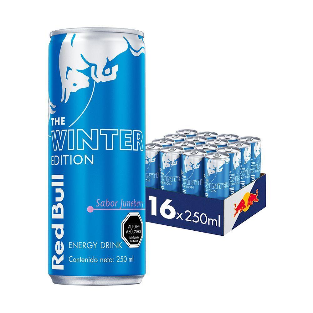 Red Bull Bebida Energética Pack 16 Latas Juneberry 250Ml-0