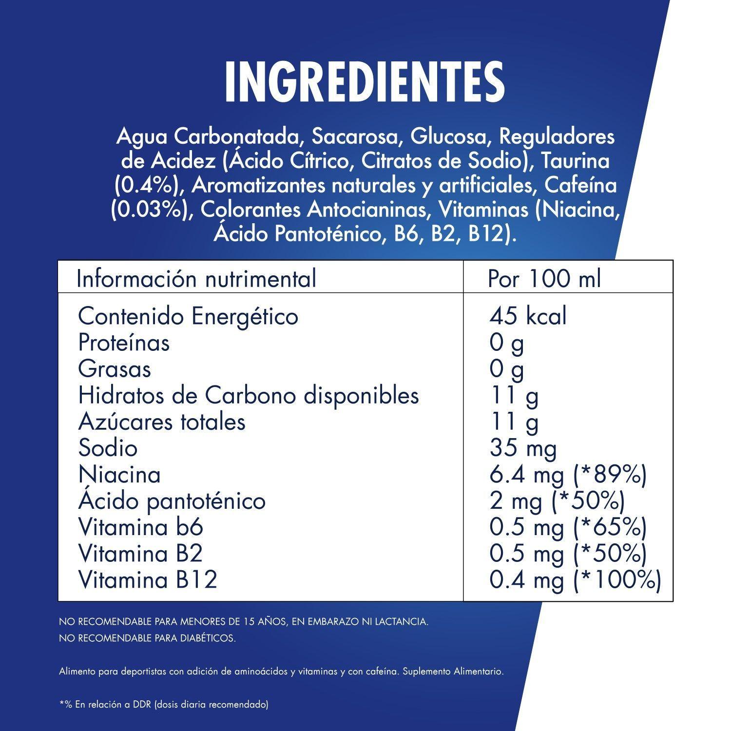 Red Bull Bebida Energética Pack 12 Latas Fruta del Dragón 250Ml-4