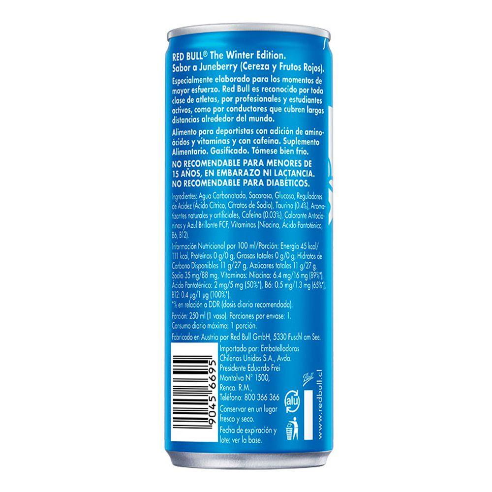 Red Bull Bebida Energética Pack 18 Latas Juneberry 250Ml-2
