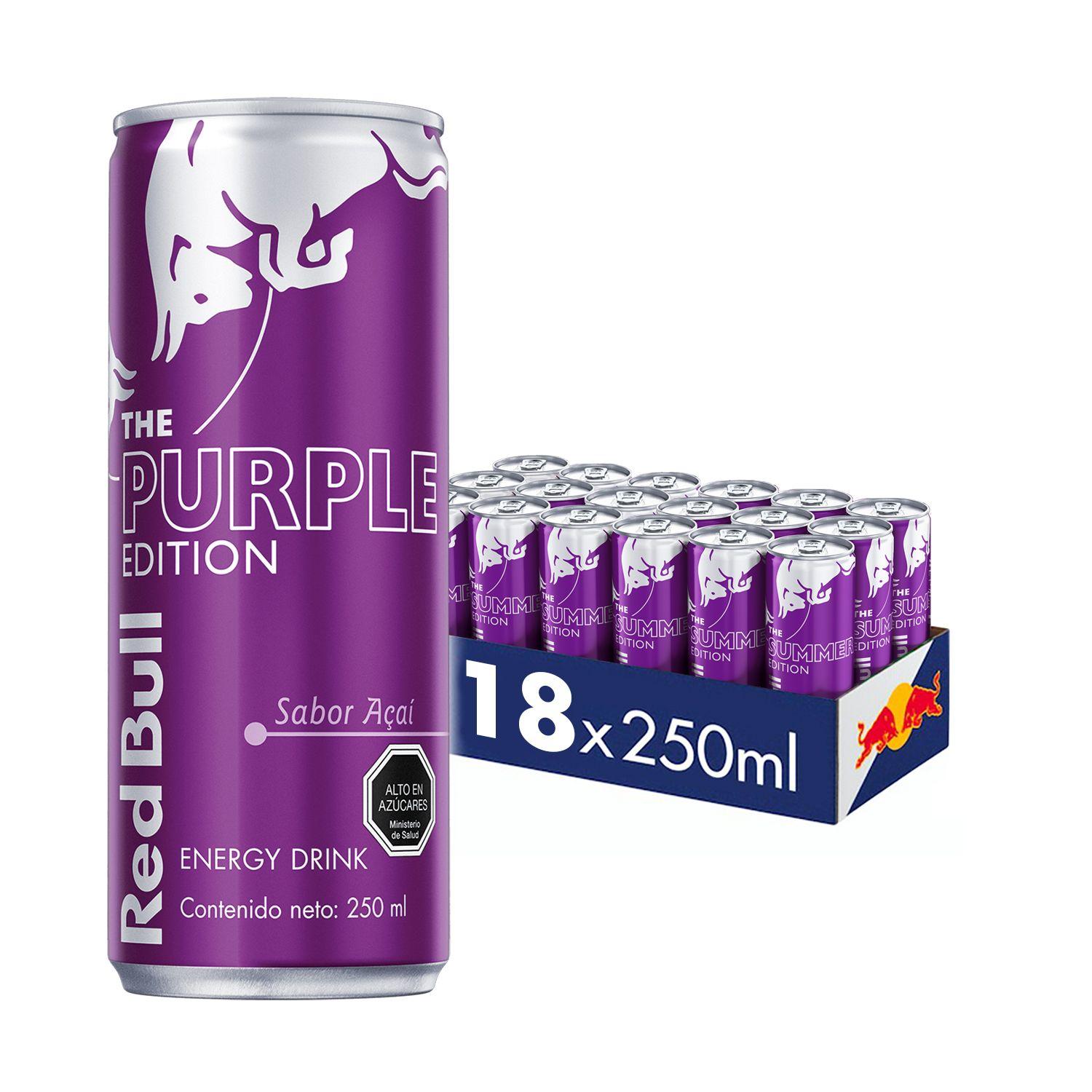 Red Bull Bebida Energética Pack 18 Latas Acaí 250Ml-0
