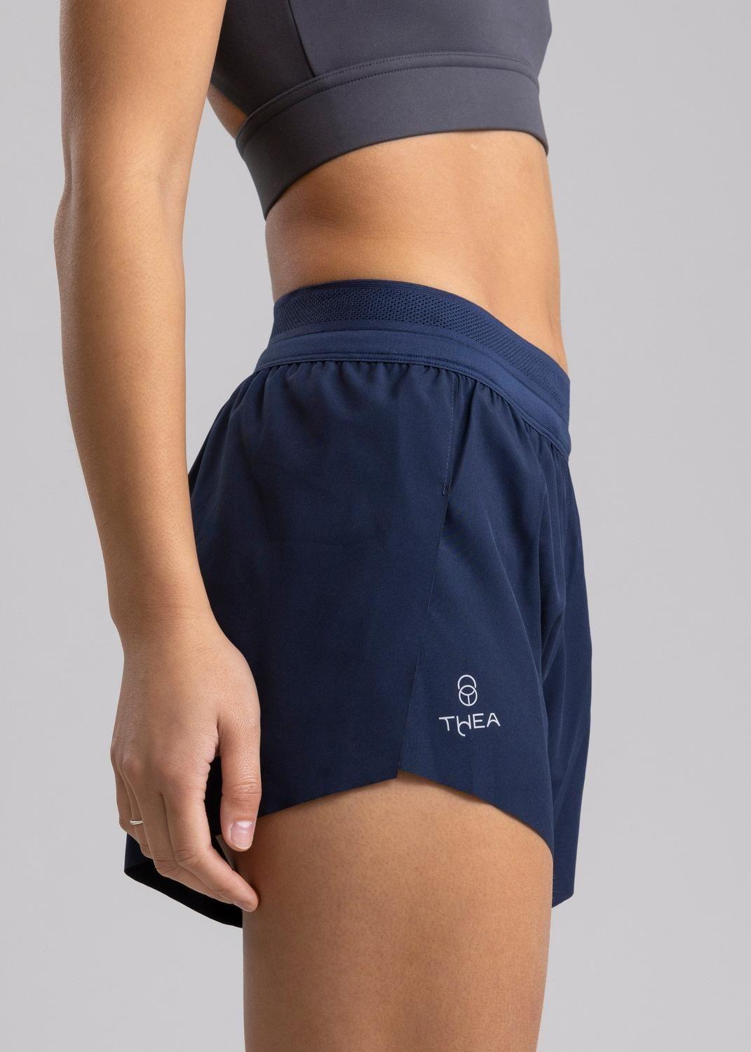 Short de Running Salus Dark Blue con Calzón Interno Incorporado-5