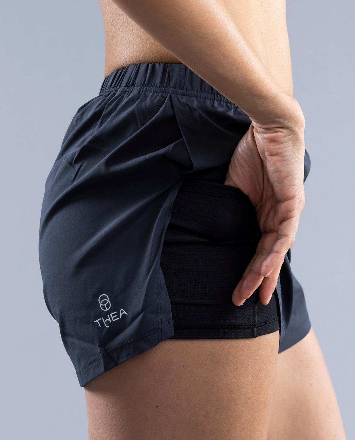 Short Corto Ultra Light Tara Charcoal-1