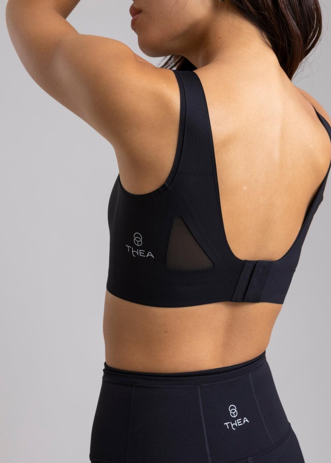 Peto Aine Black con Broche Trasero y Malla-5