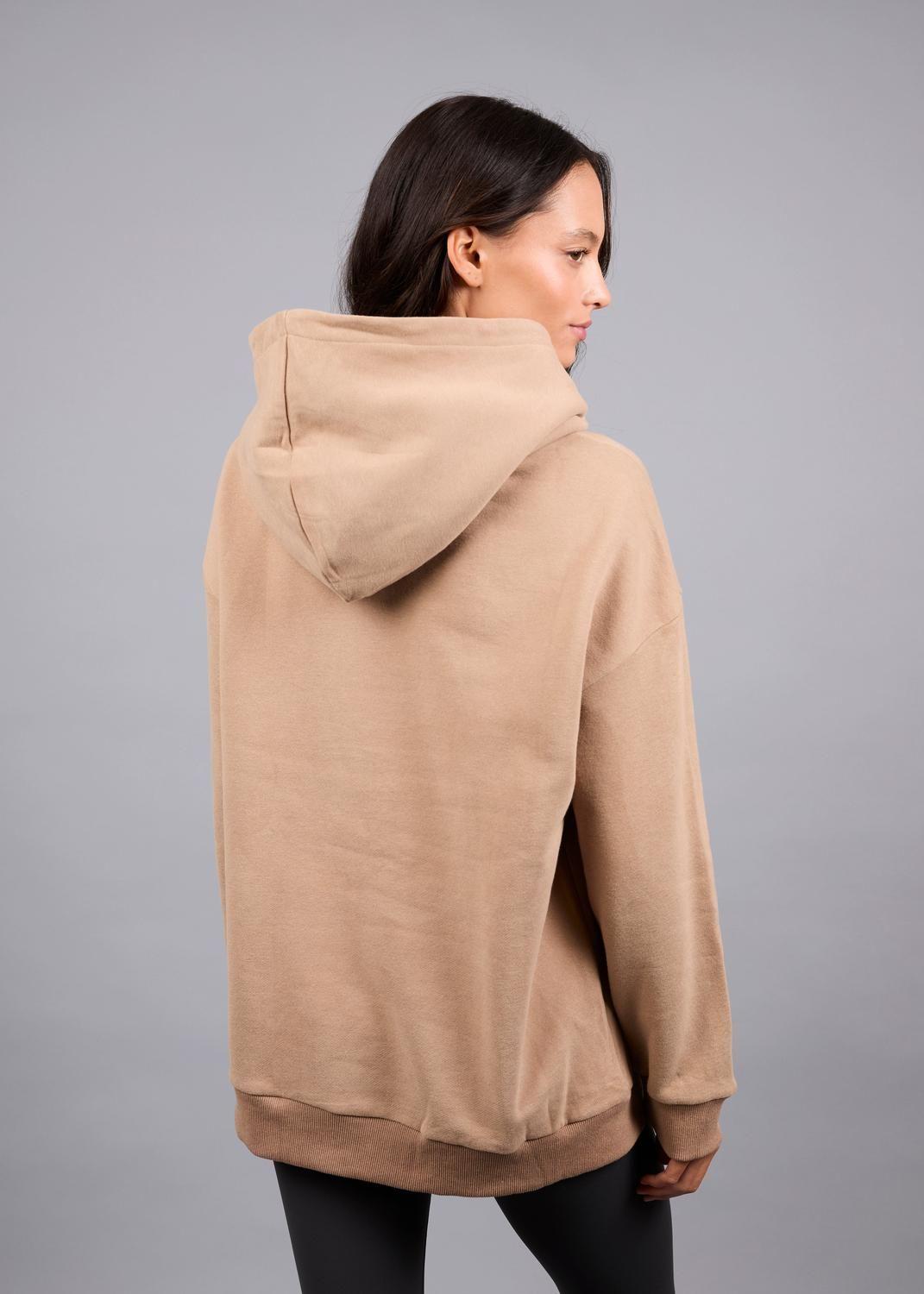 Poleron Gorro Maat Sand-4