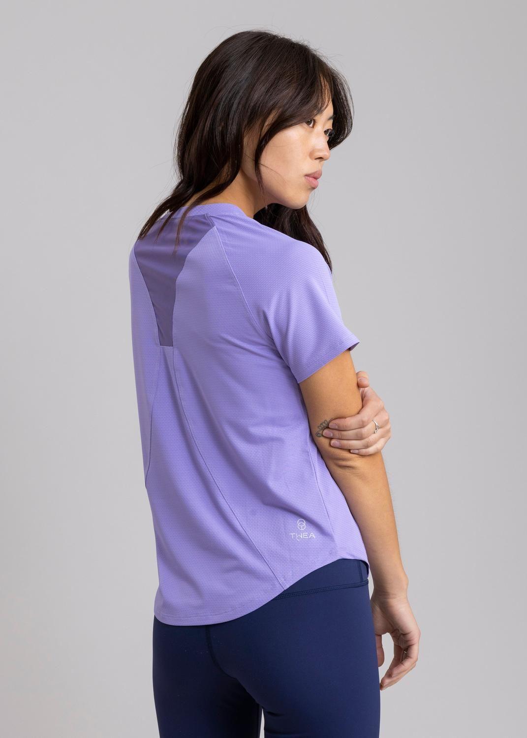 Polera Thal Old Lavander - Transpirable y Secado Rápido-3