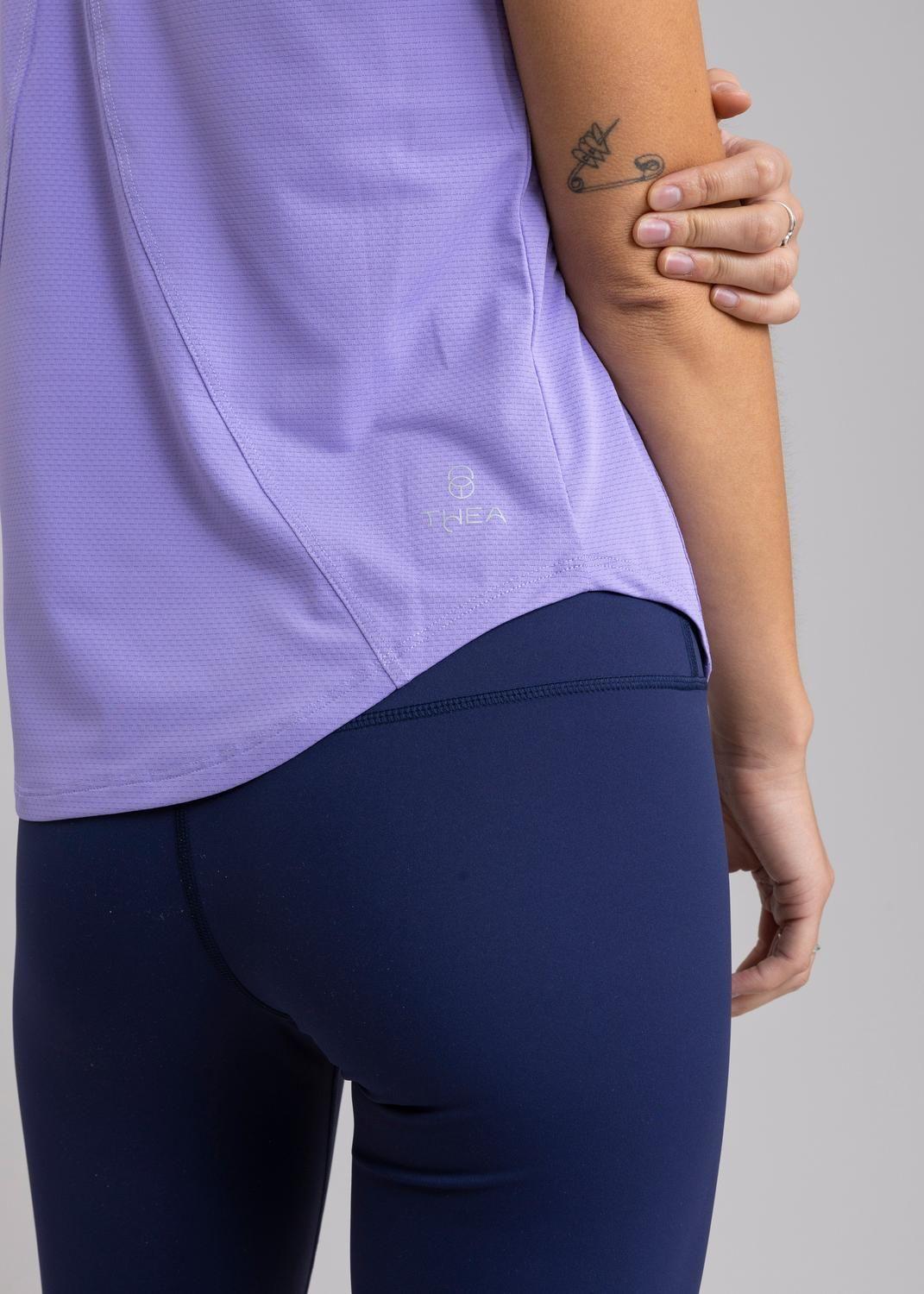 Polera Thal Old Lavander - Transpirable y Secado Rápido-4