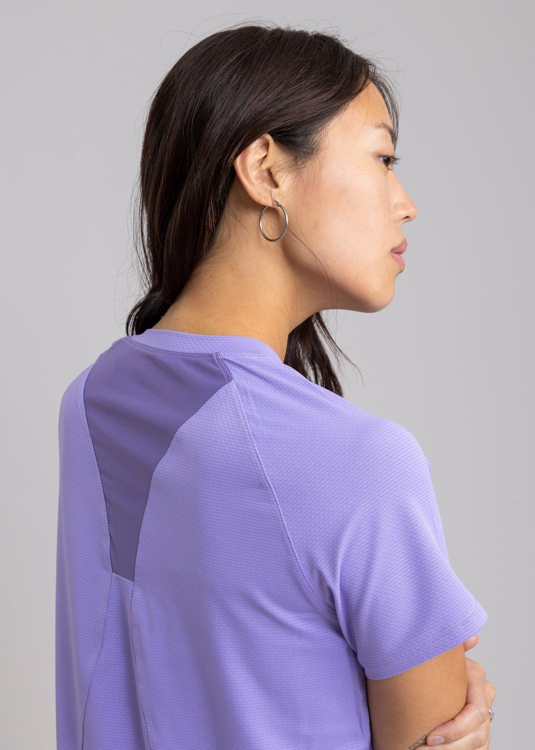 Polera Thal Old Lavander - Transpirable y Secado Rápido-5