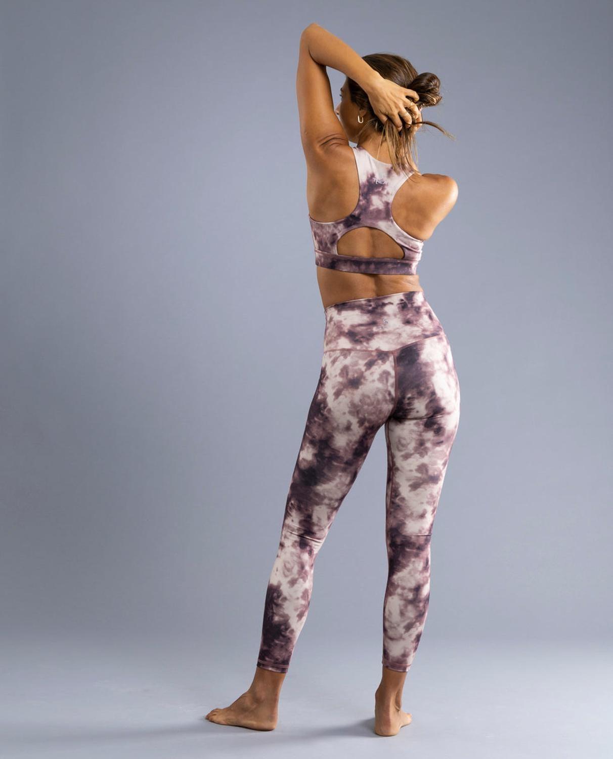 Legging Bolsillos Internos Atenea Tie Dye Red-5