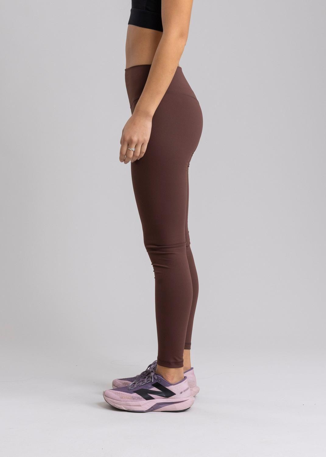 Legging Largo 7/8 Sin Costura Frontal Pax Dark Ochre-2