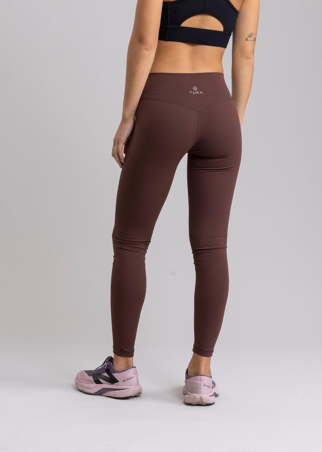 Legging Largo 7/8 Sin Costura Frontal Pax Dark Ochre-3