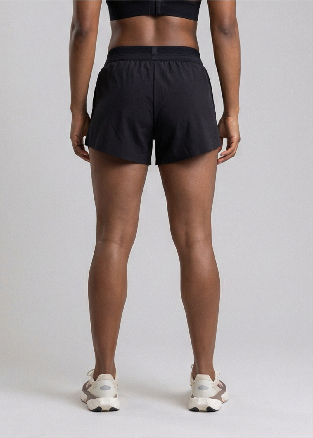 Short de Running Salus Black con Calzón Interno Incorporado-2