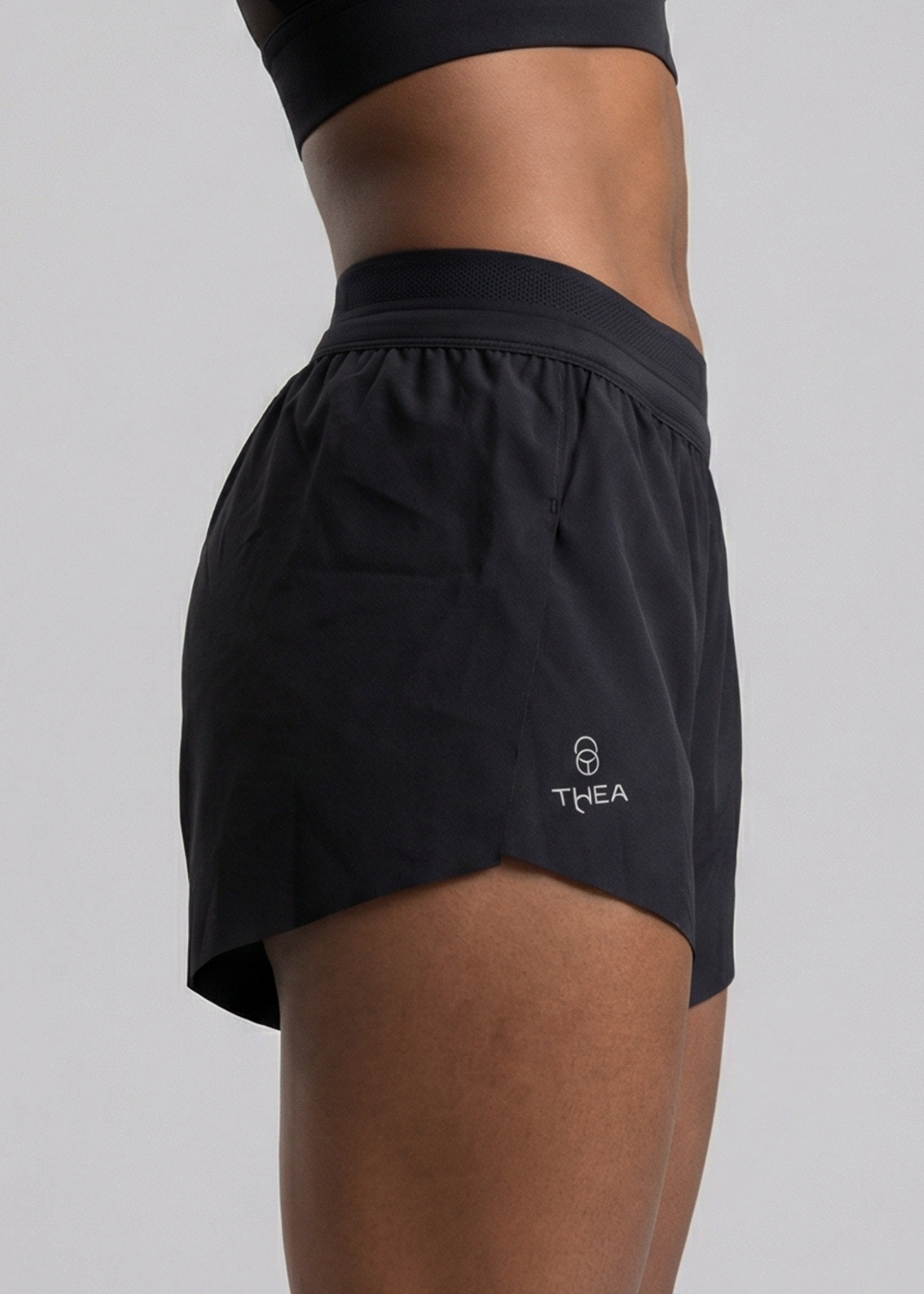Short de Running Salus Black con Calzón Interno Incorporado-3