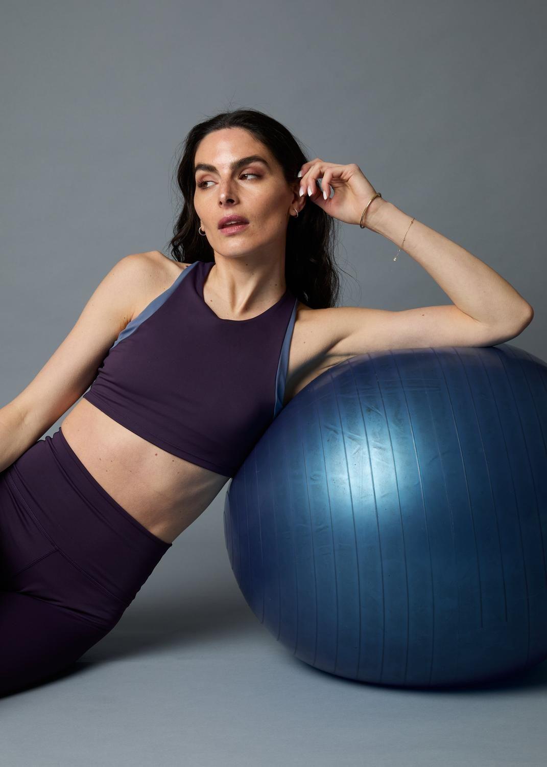 Legging Atenea Dark Plum CompressFit™-9