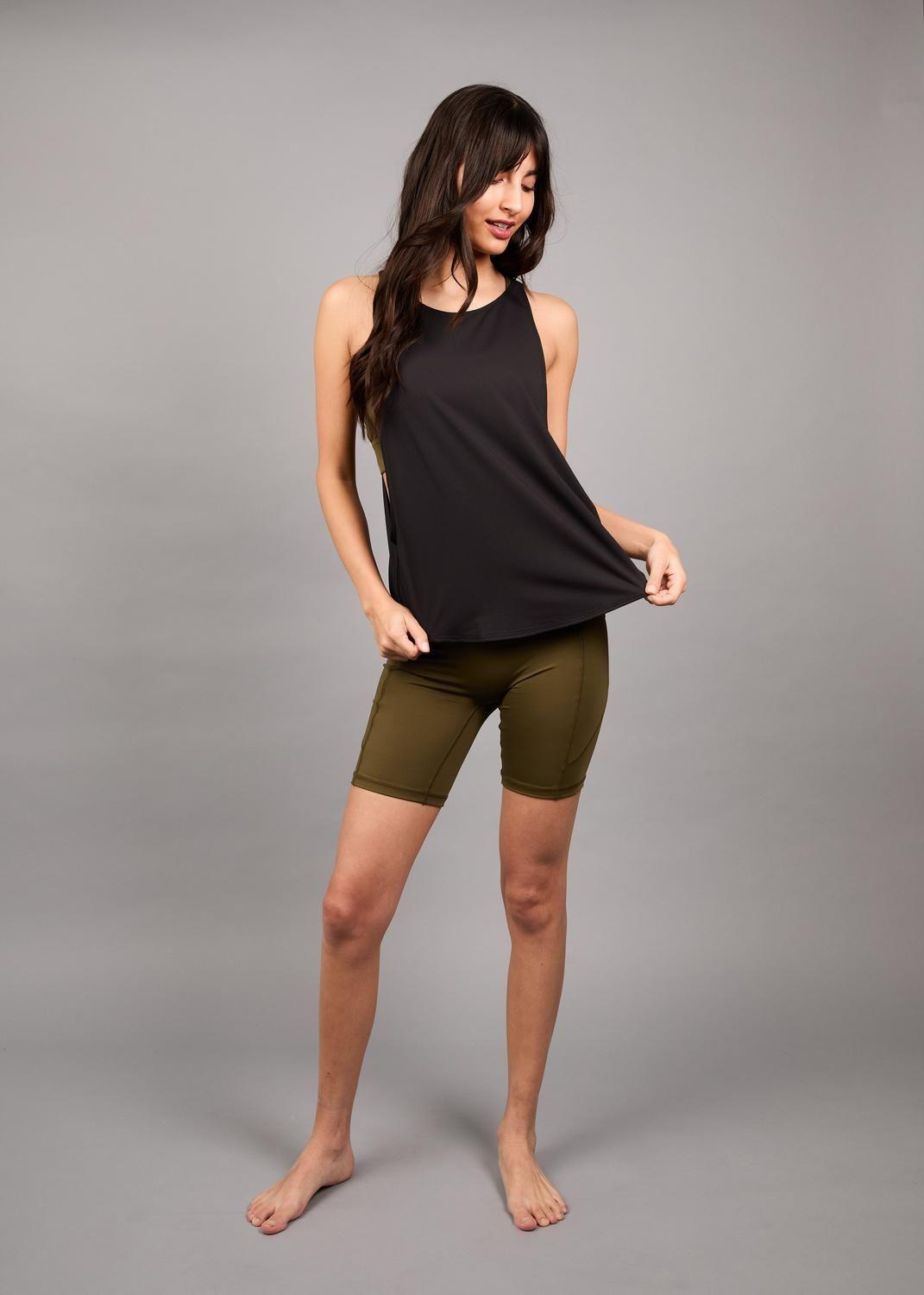 Polera Ligera Sin Mangas Apex Black-3