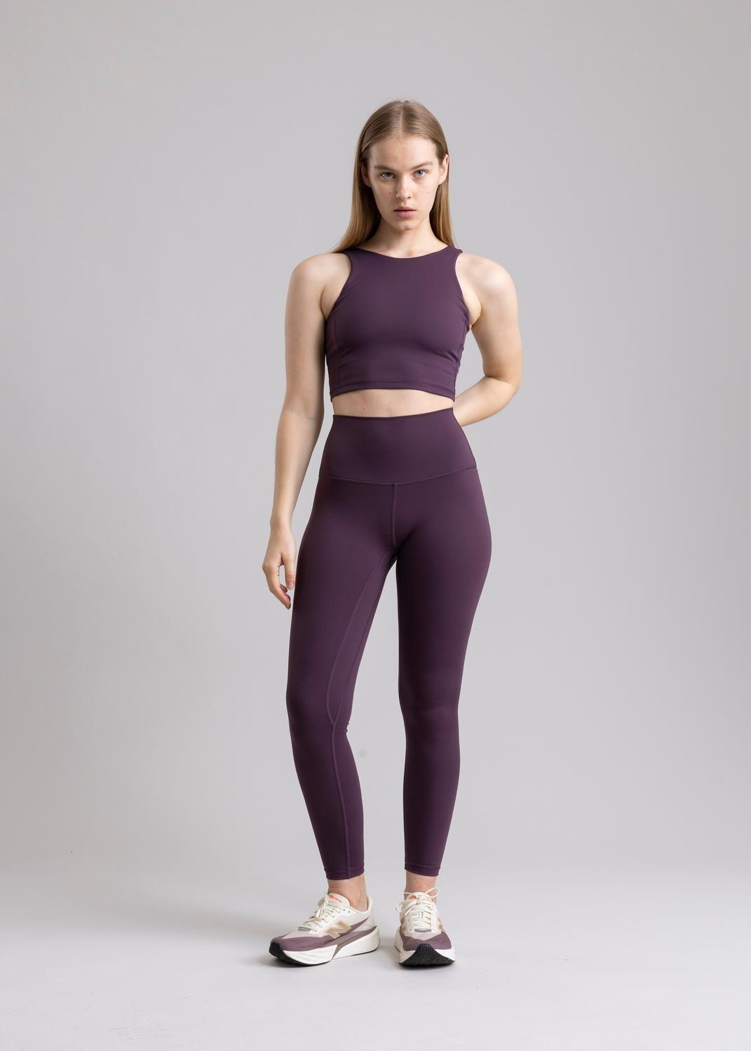 Legging Atenea Dark Grape - Ultra Soft-0
