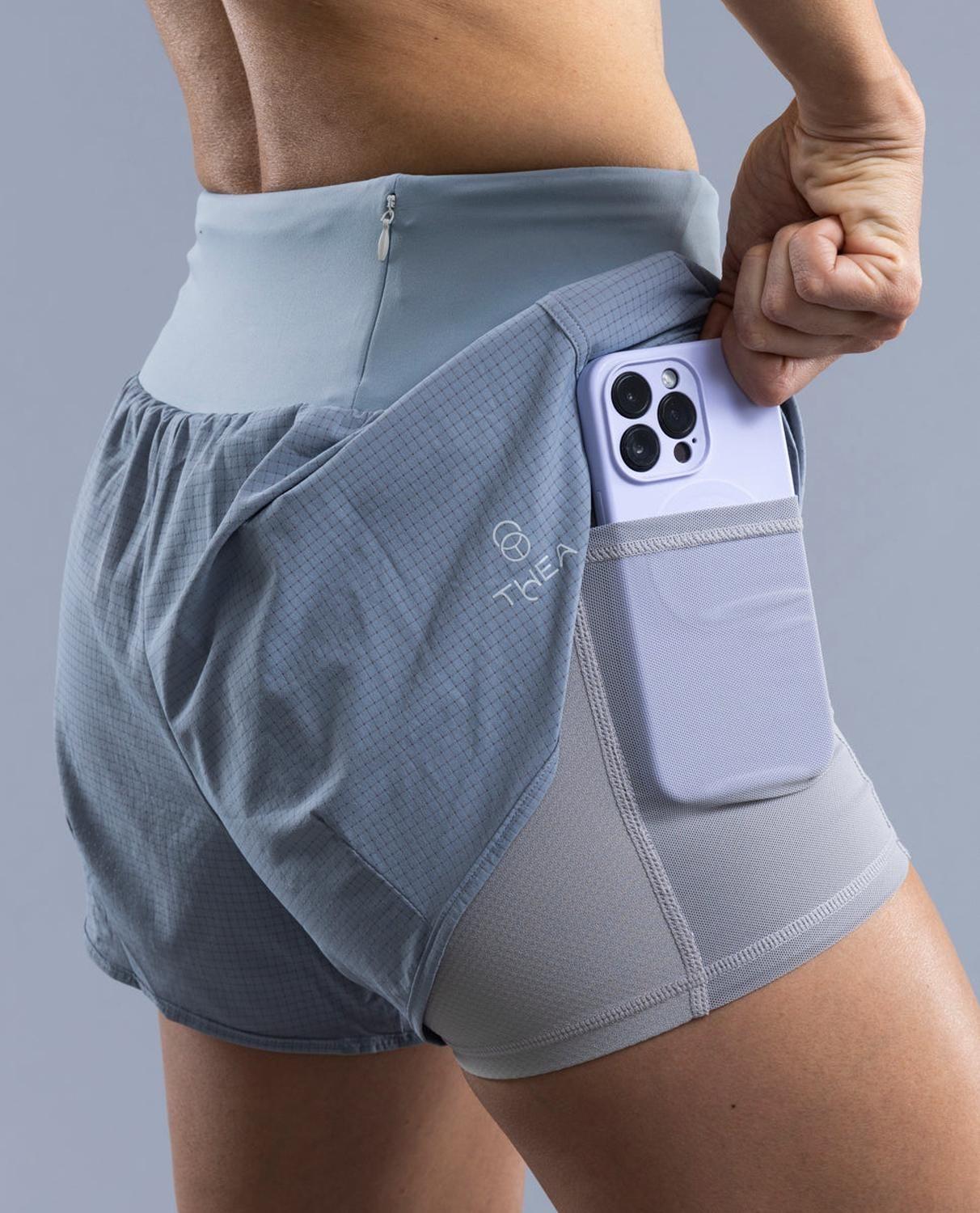 Short Con Pretina Aerius Light Grey-3