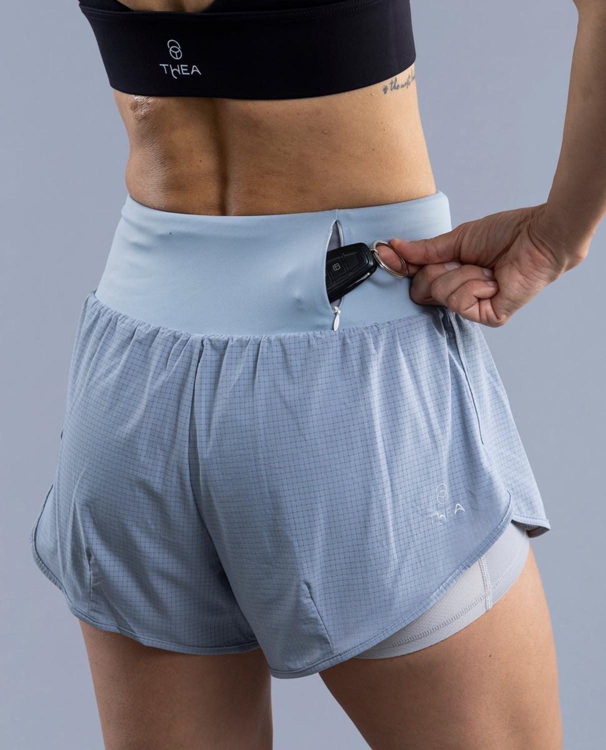 Short Con Pretina Aerius Light Grey-4