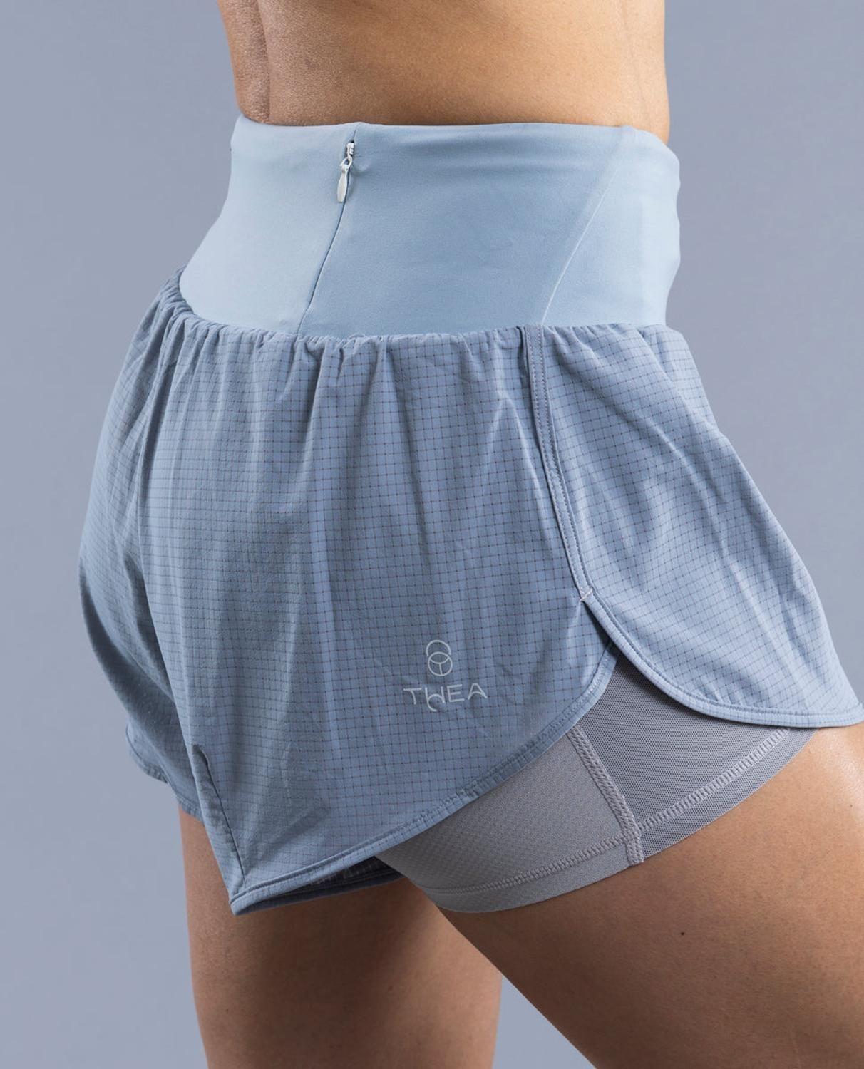 Short Con Pretina Aerius Light Grey-8
