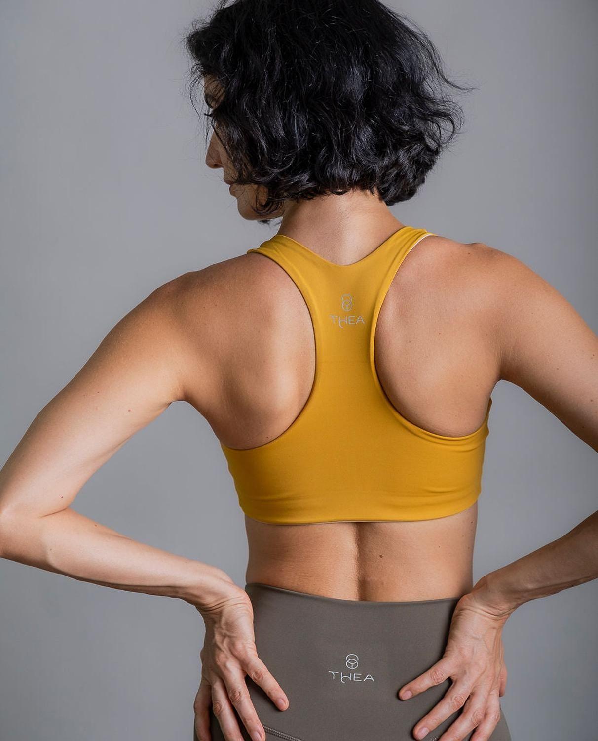 Peto Sujeción Media - Alta Agatha Mustard-0