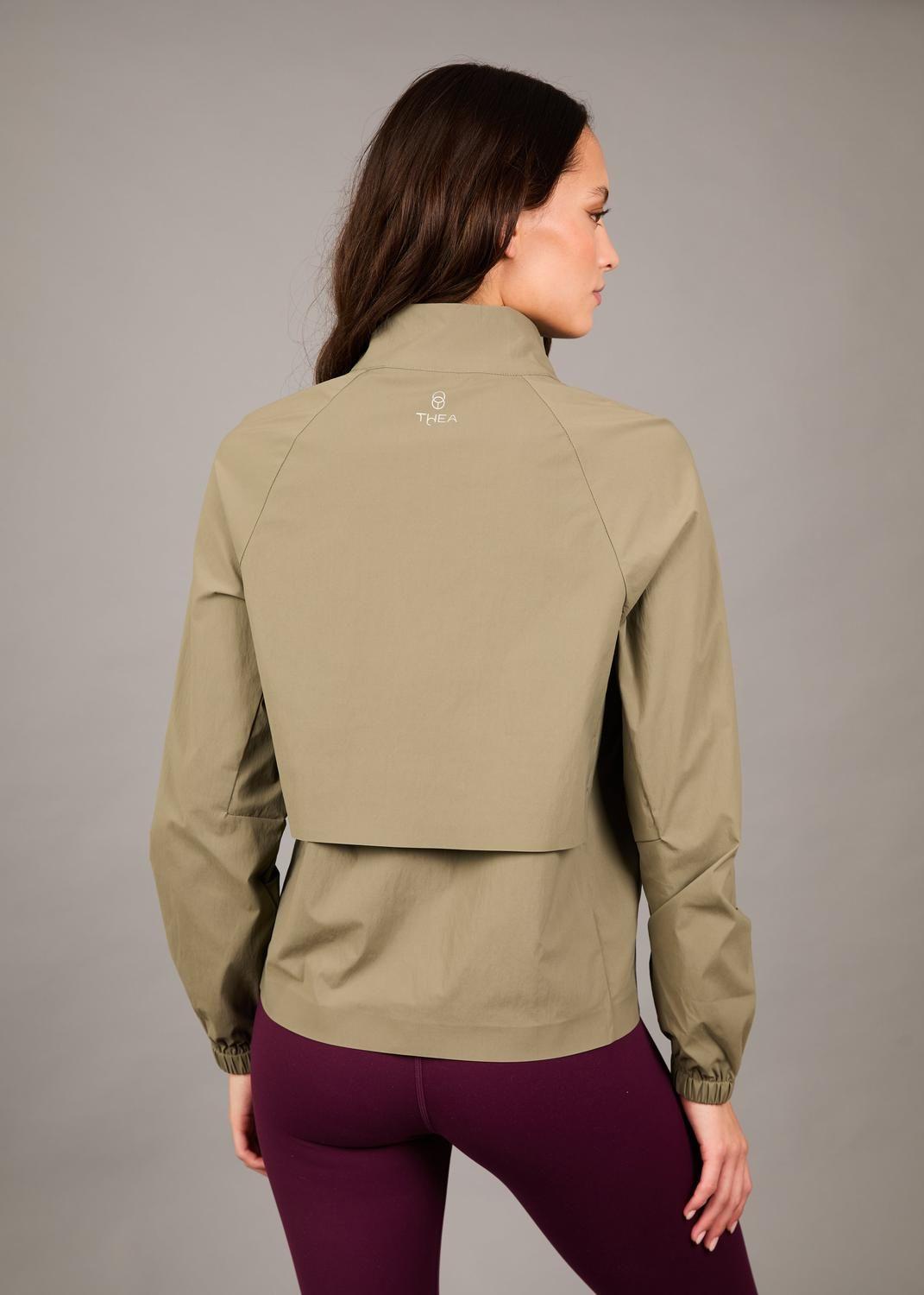 Chaqueta Cortaviento Ligero Tiamat Eucalypthus Grey-1