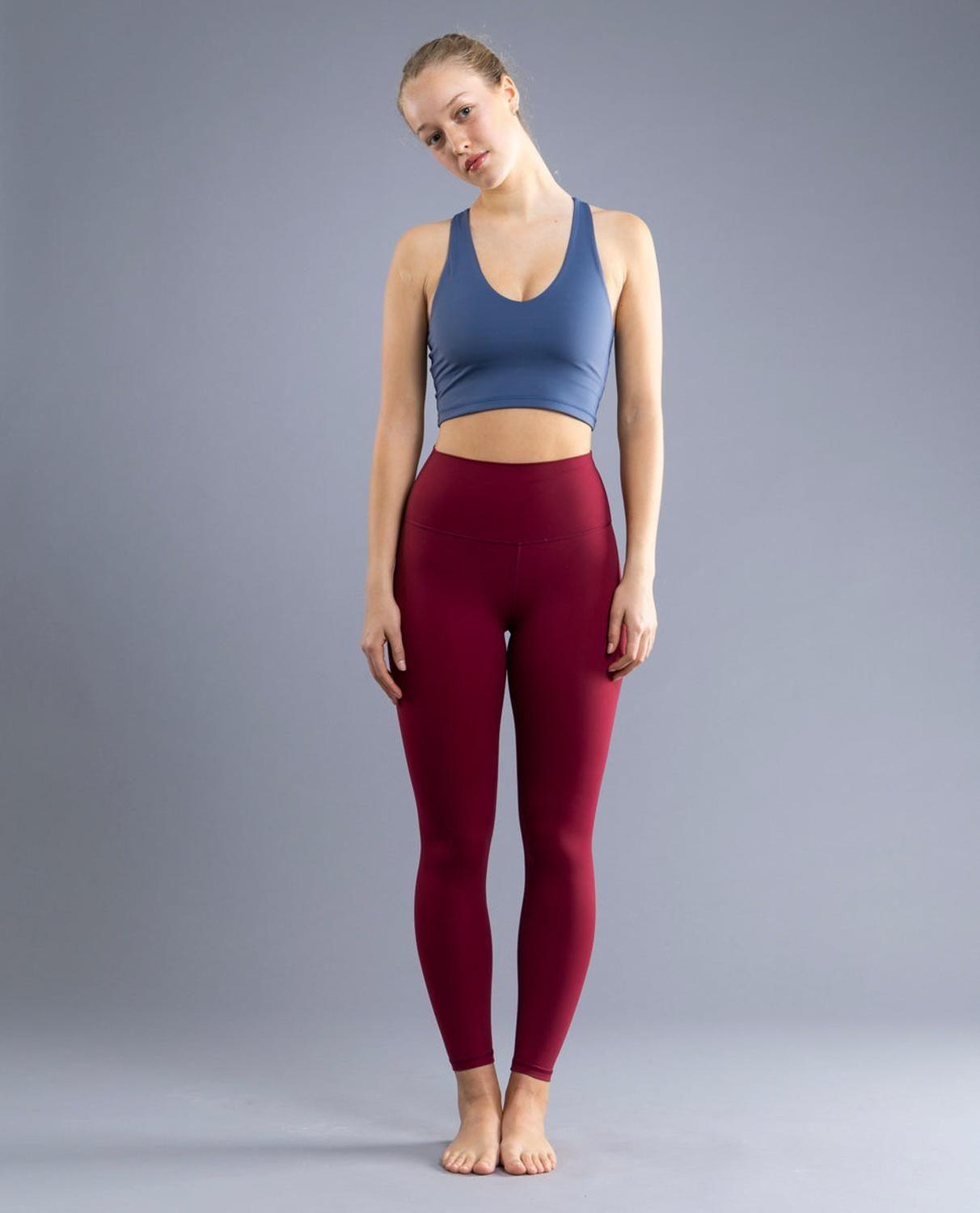 Legging Bolsillos Internos Atenea Wine-0