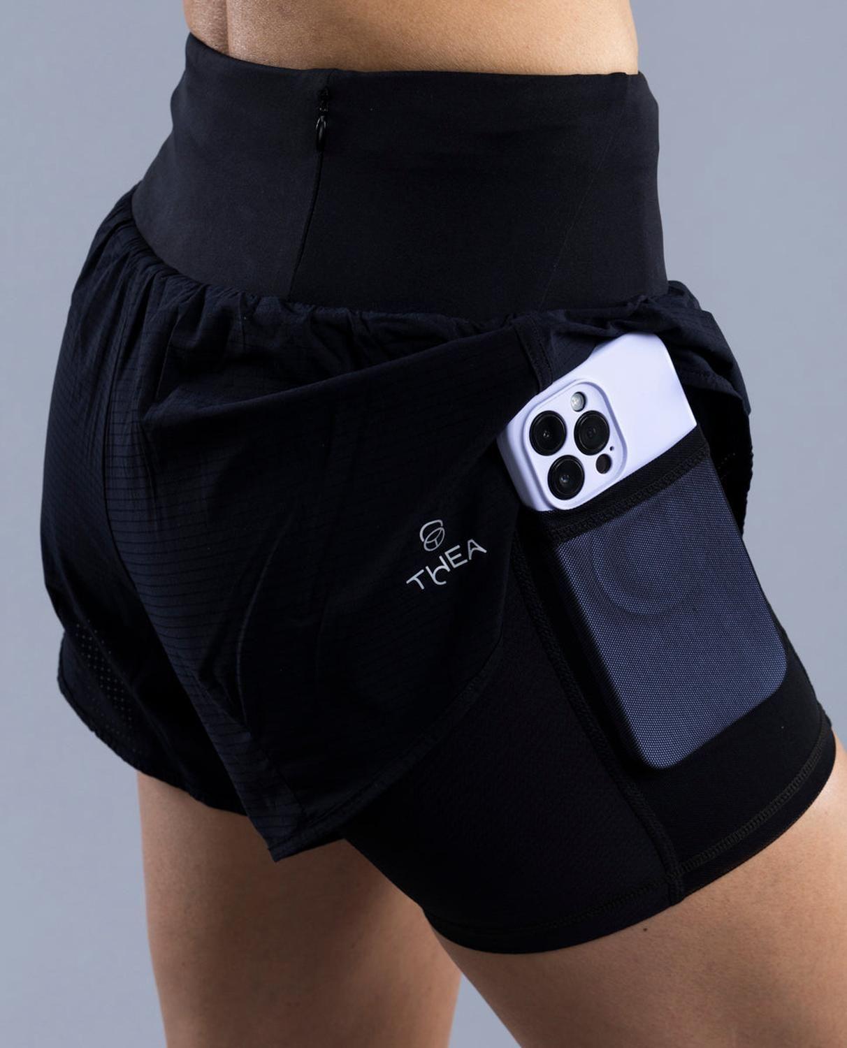 Short Con Pretina Aerius Black-4