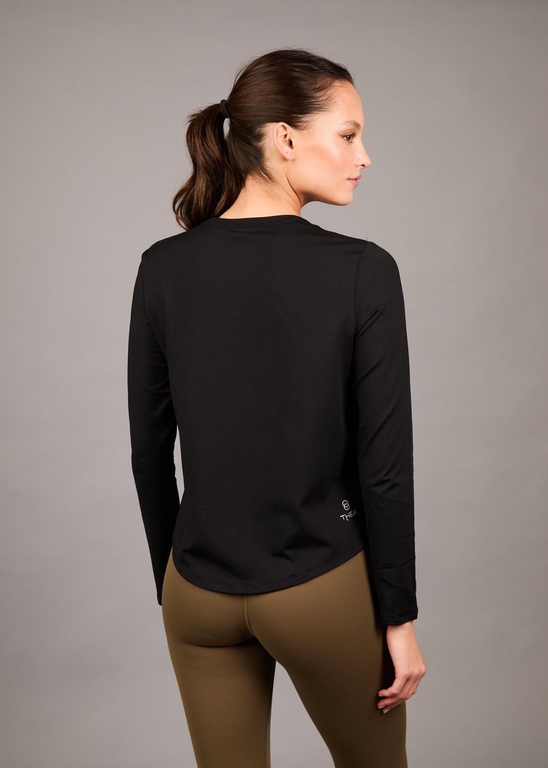 Polera Mawu Black - Manga Larga-2